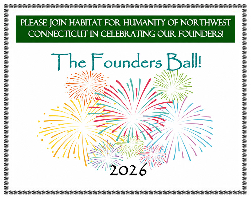 Habitat for Humanity of Northwest CT 2026 Founders Ball
